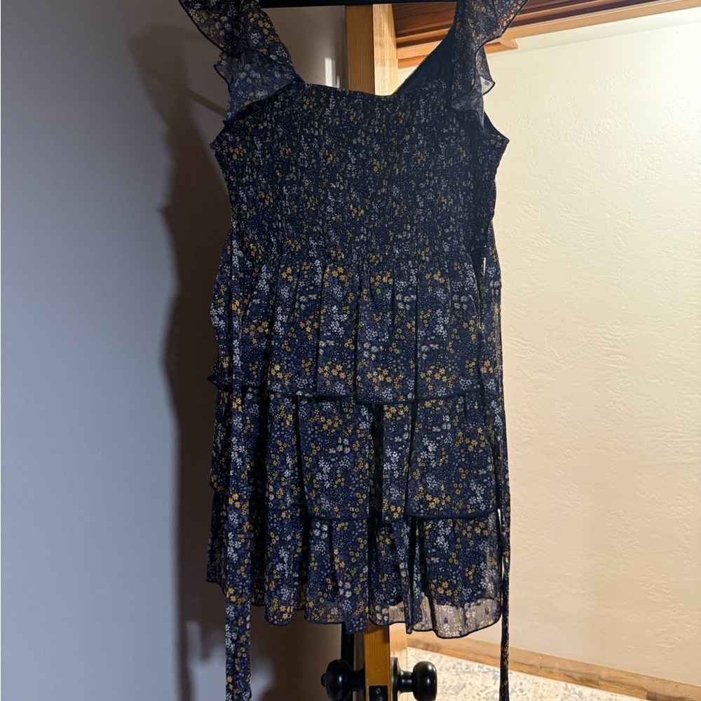 Altar’d State Floral Blue Dress - Picture 4 of 4